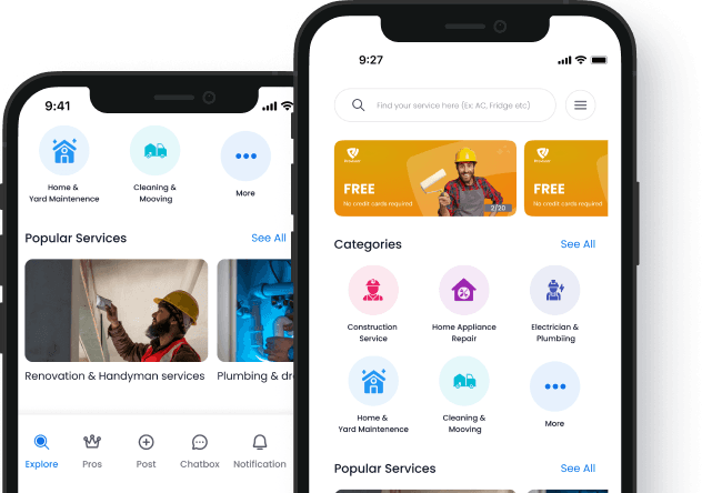Preview of Provisorr mobile app interface